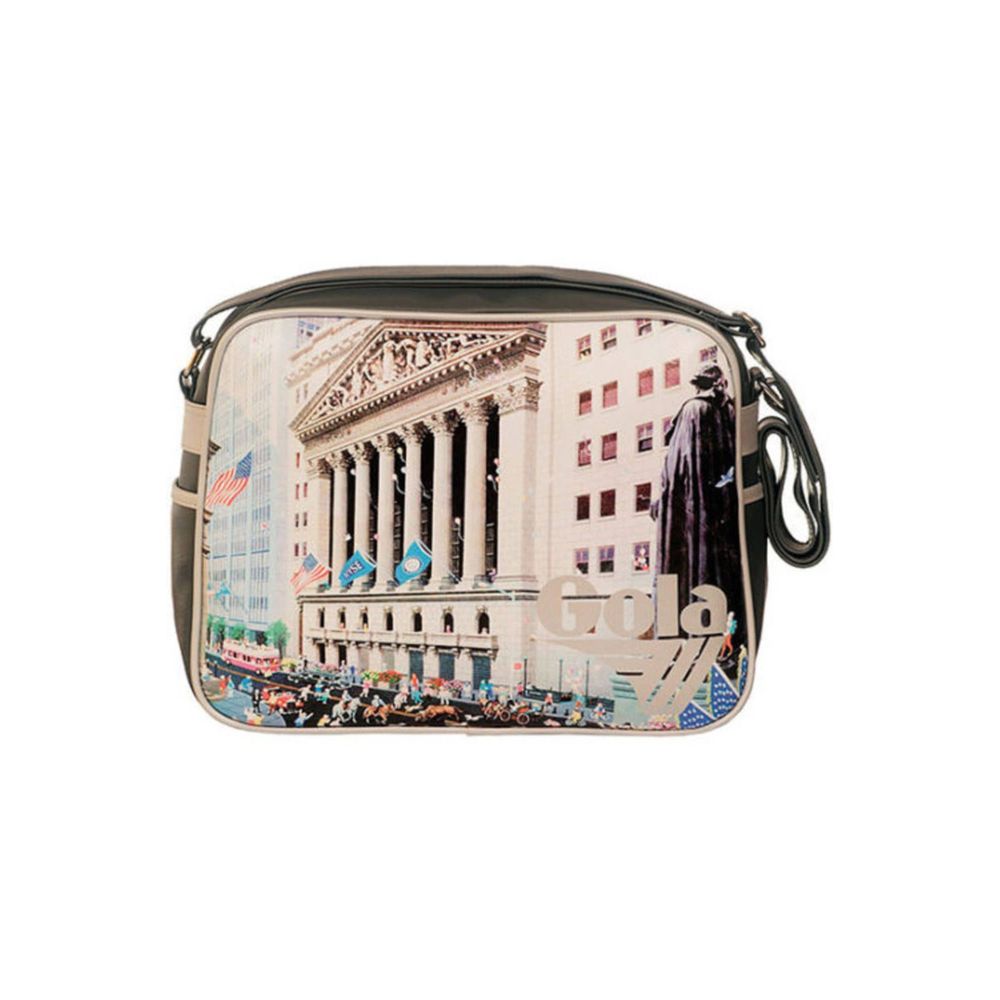 Grigio Synthetic Women Bag