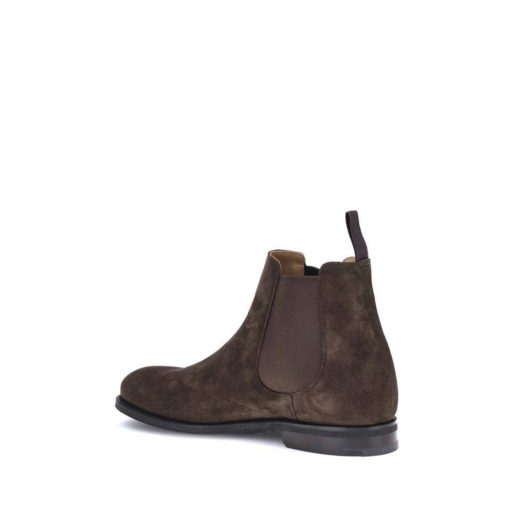 Brown Calf Leather Bos Taurus Chelsea Boots