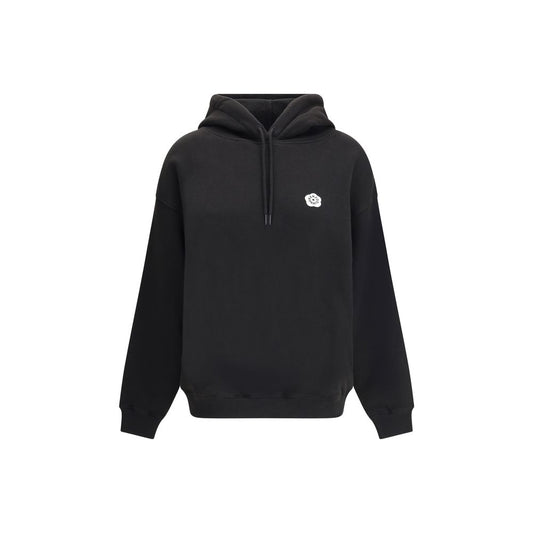 Black Cotton Sweatshirt