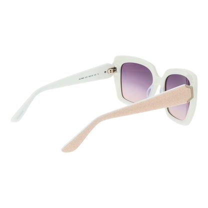 White Acetate Sunglasses