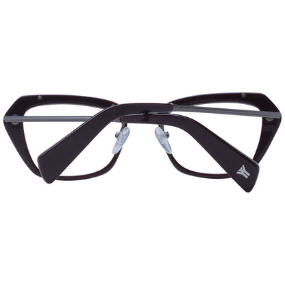 Burgundy Metal & Plastic Glasses (Frames)