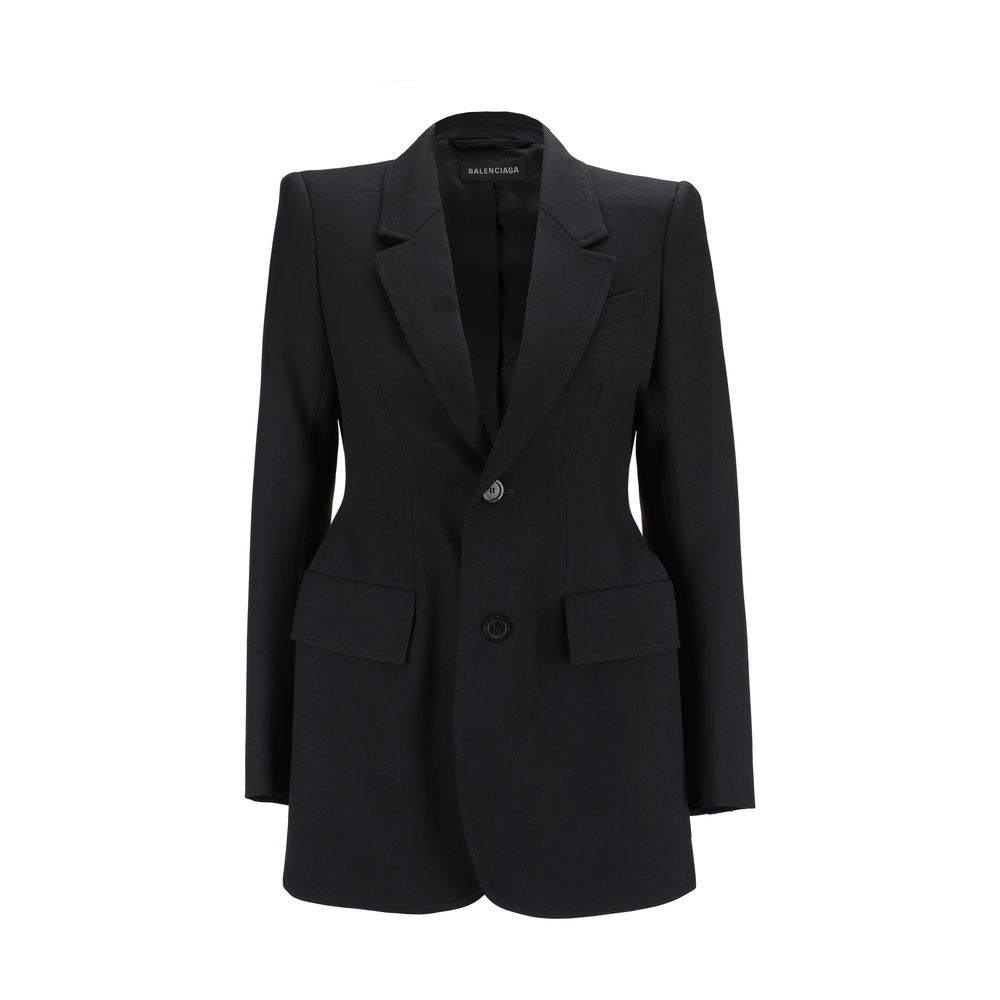 Black Wool Blazer