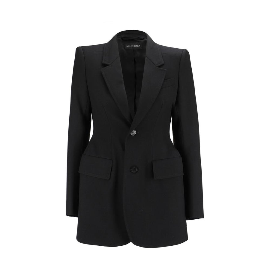 Black Wool Blazer