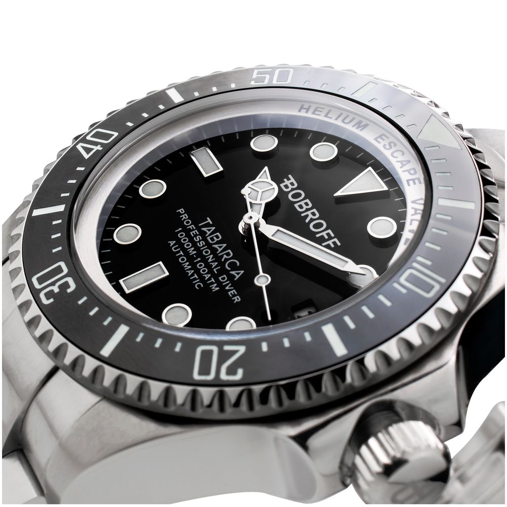 Gray Stainless Steel Dress Watch