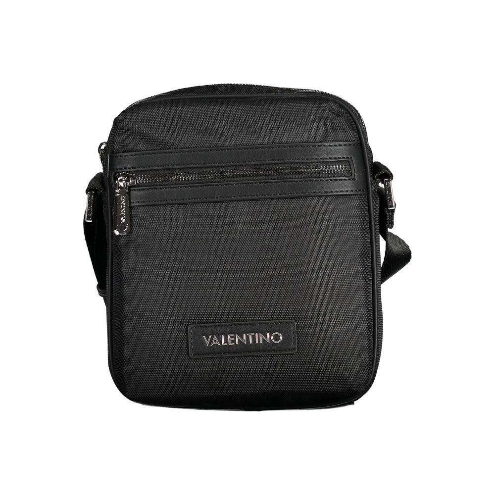 Black Polyester Mens Bag
