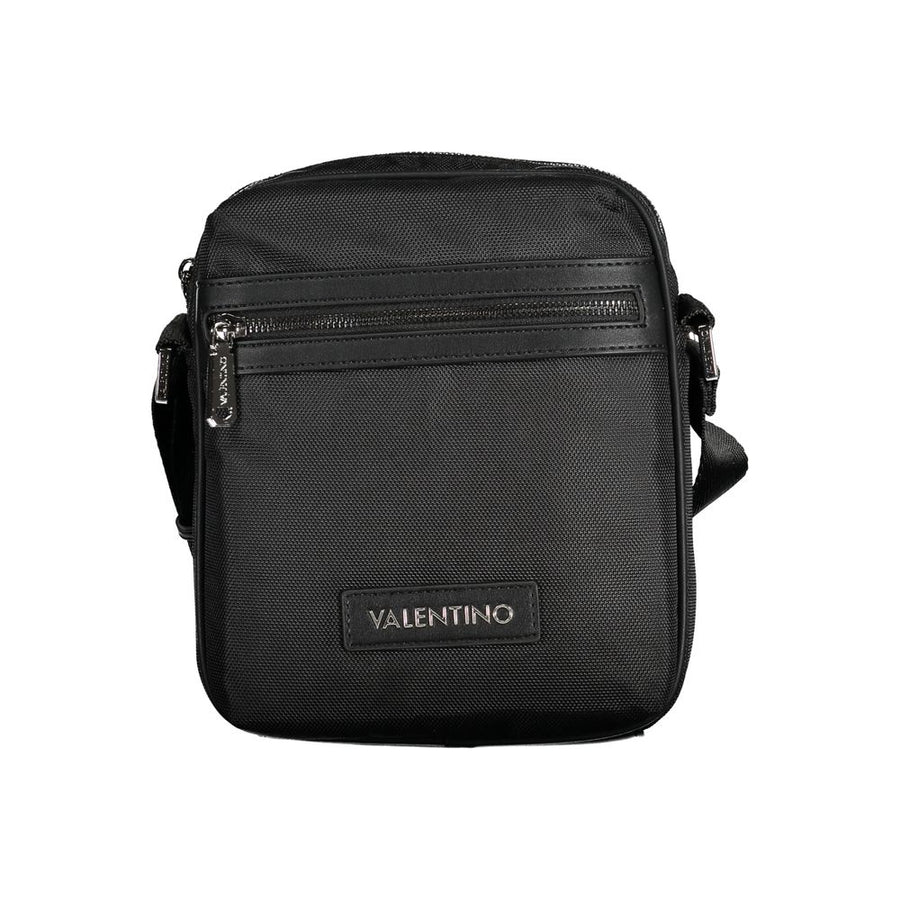 Black Polyester Mens Bag