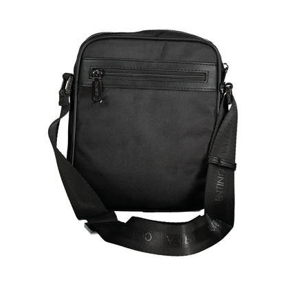 Black Polyester Mens Bag