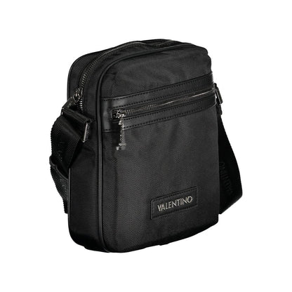 Black Polyester Mens Bag