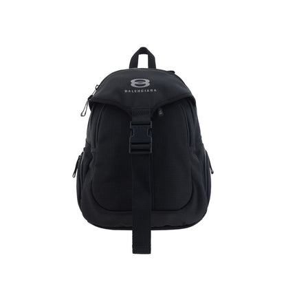 Black Polyamide Backpack