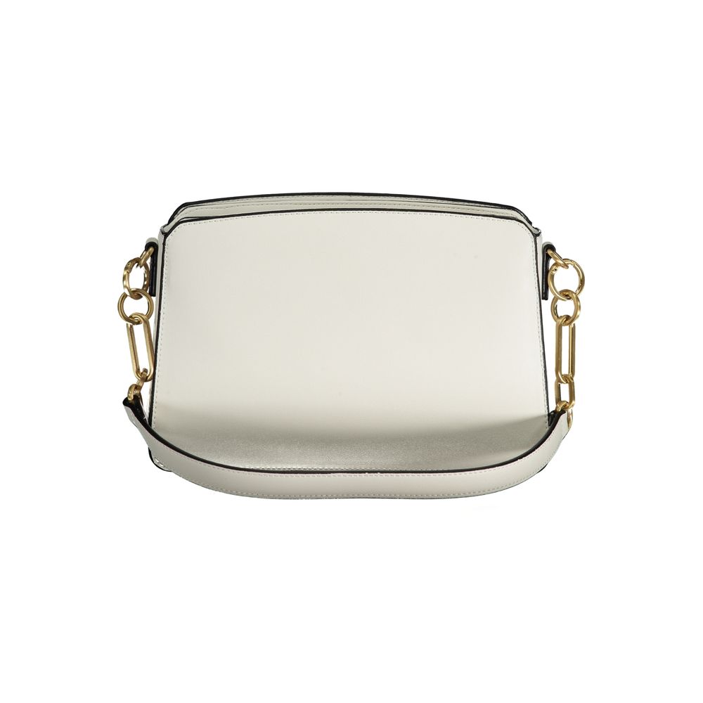 Bianco Polyurethane Women's Bag
