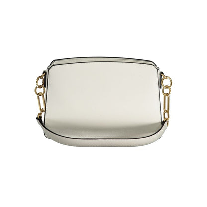 Bianco Polyurethane Women's Bag