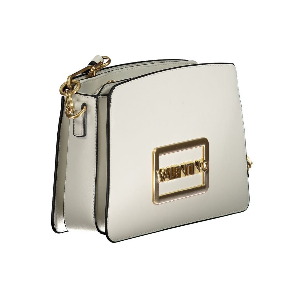 Bianco Polyurethane Women's Bag