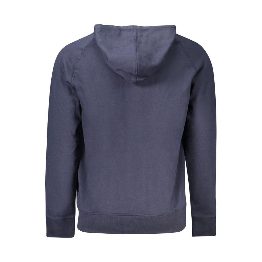 Blue Cotton Men's Sweatshirt