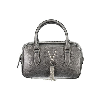 Argento Polyurethane Women Handbag