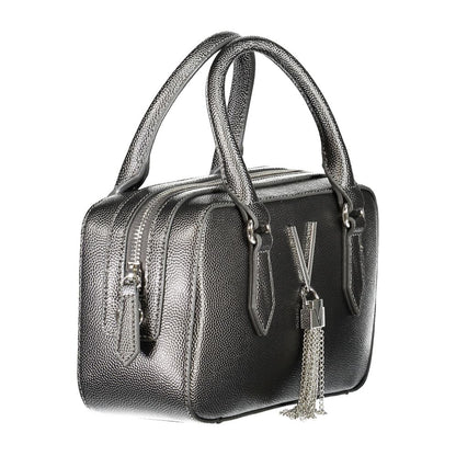 Argento Polyurethane Women Handbag