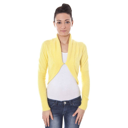 Giallo Poliammide Women's Shrug