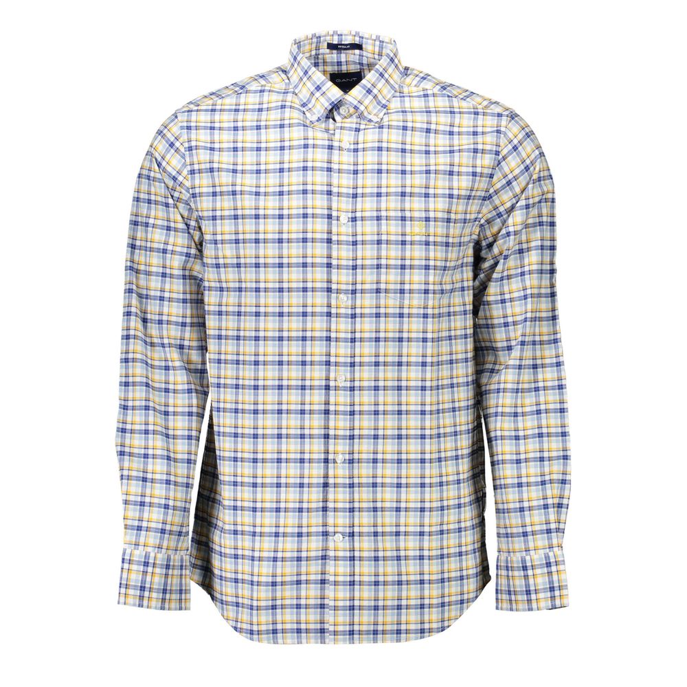 Giallo Cotton Men Shirt