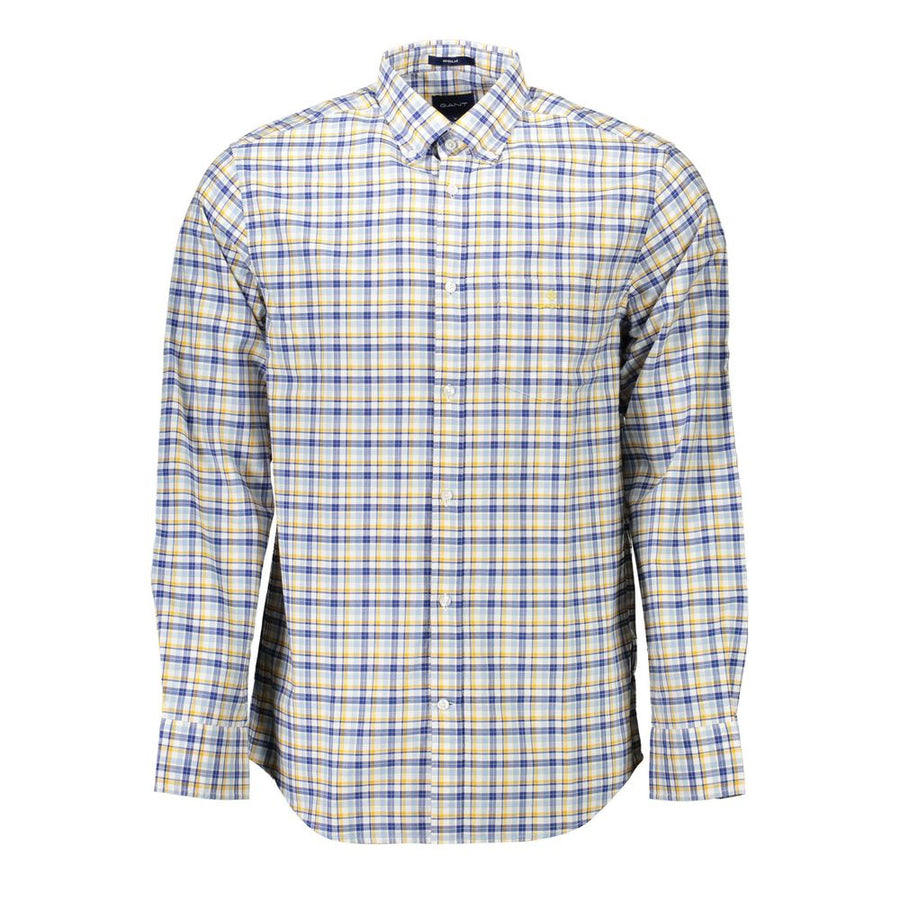 Giallo Cotton Men Shirt