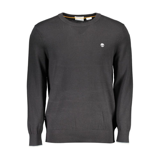 Black Organic Cotton Men Sweater