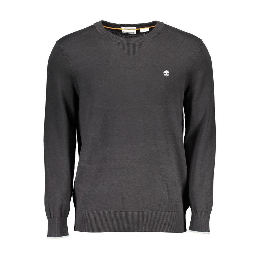 Black Organic Cotton Men Sweater