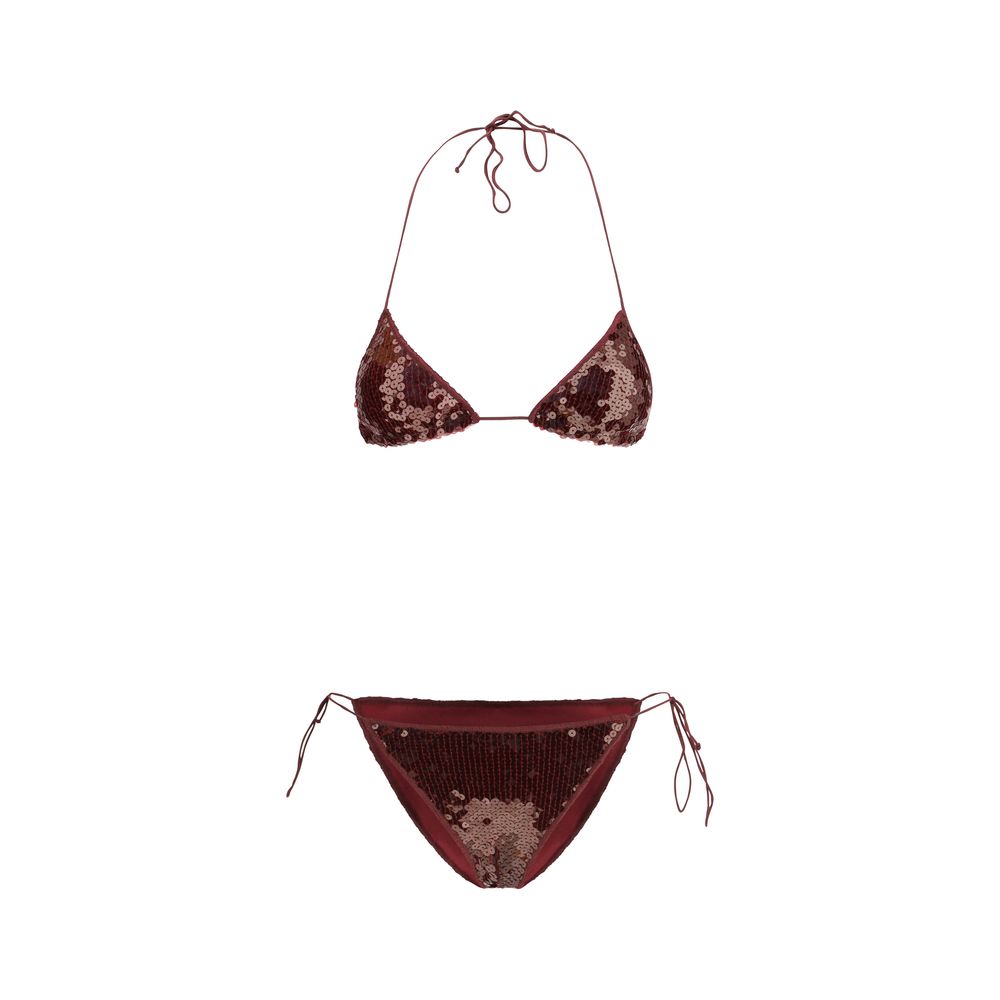 Bordeaux Polyamide Bikini