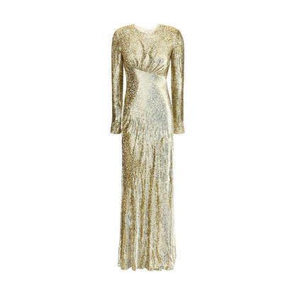 Gold Other Fibres Cocktail Dress