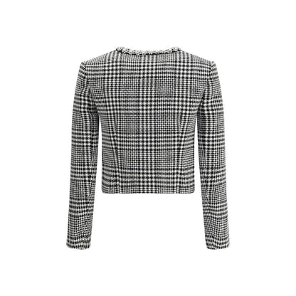 Black Polyester Blazer