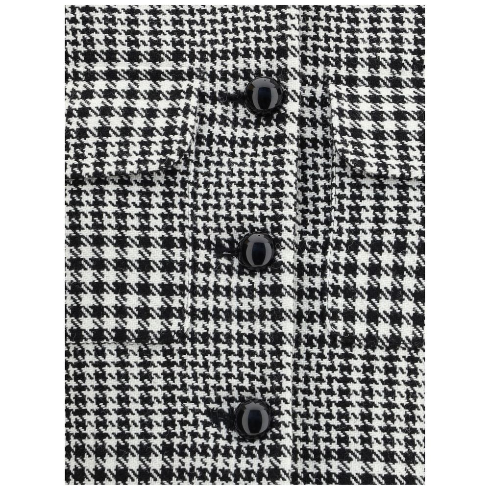 Black Polyester Blazer