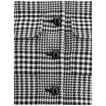 Black Polyester Blazer