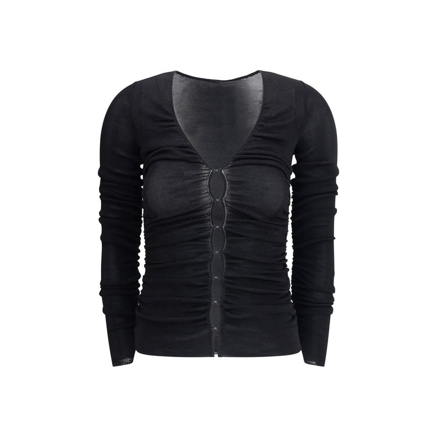Black Viscose Top