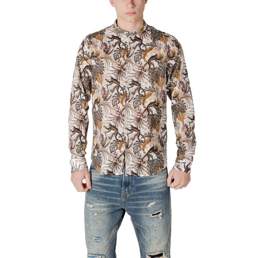 Multicolor Cotton Pattern Shirt