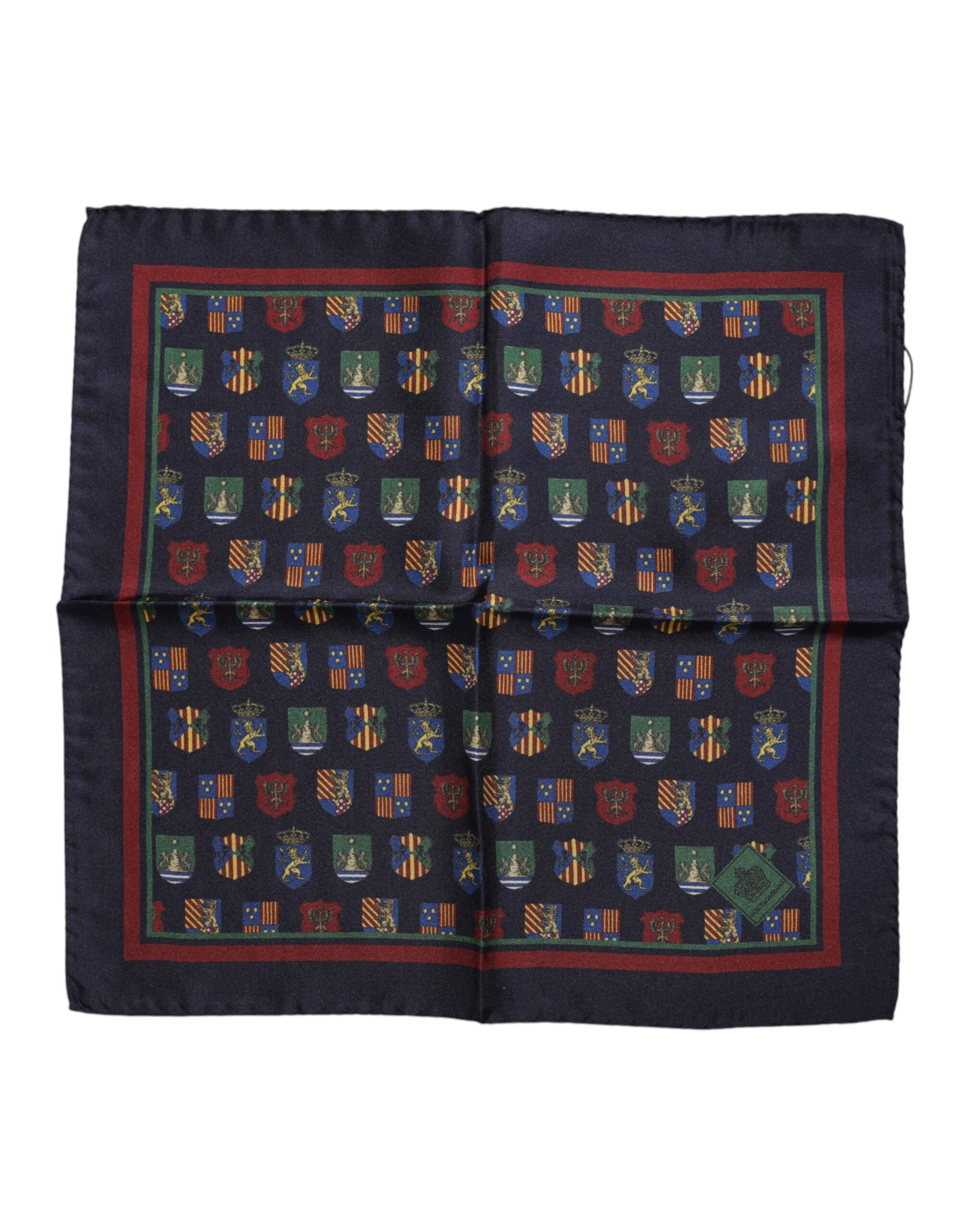 Multicolor Medals Square Foulard Scarf