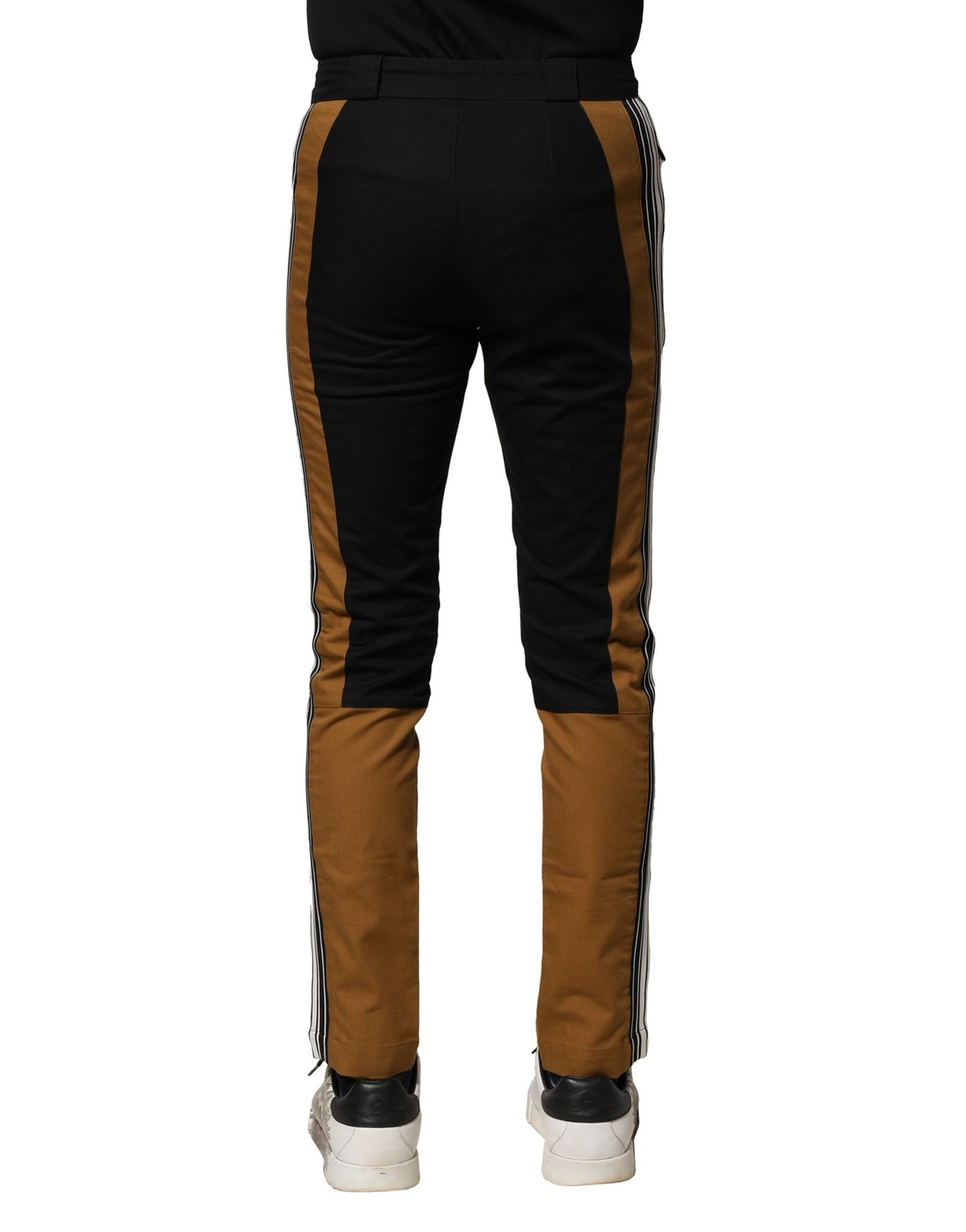 Multicolor Cotton Slim Fit Men Pants