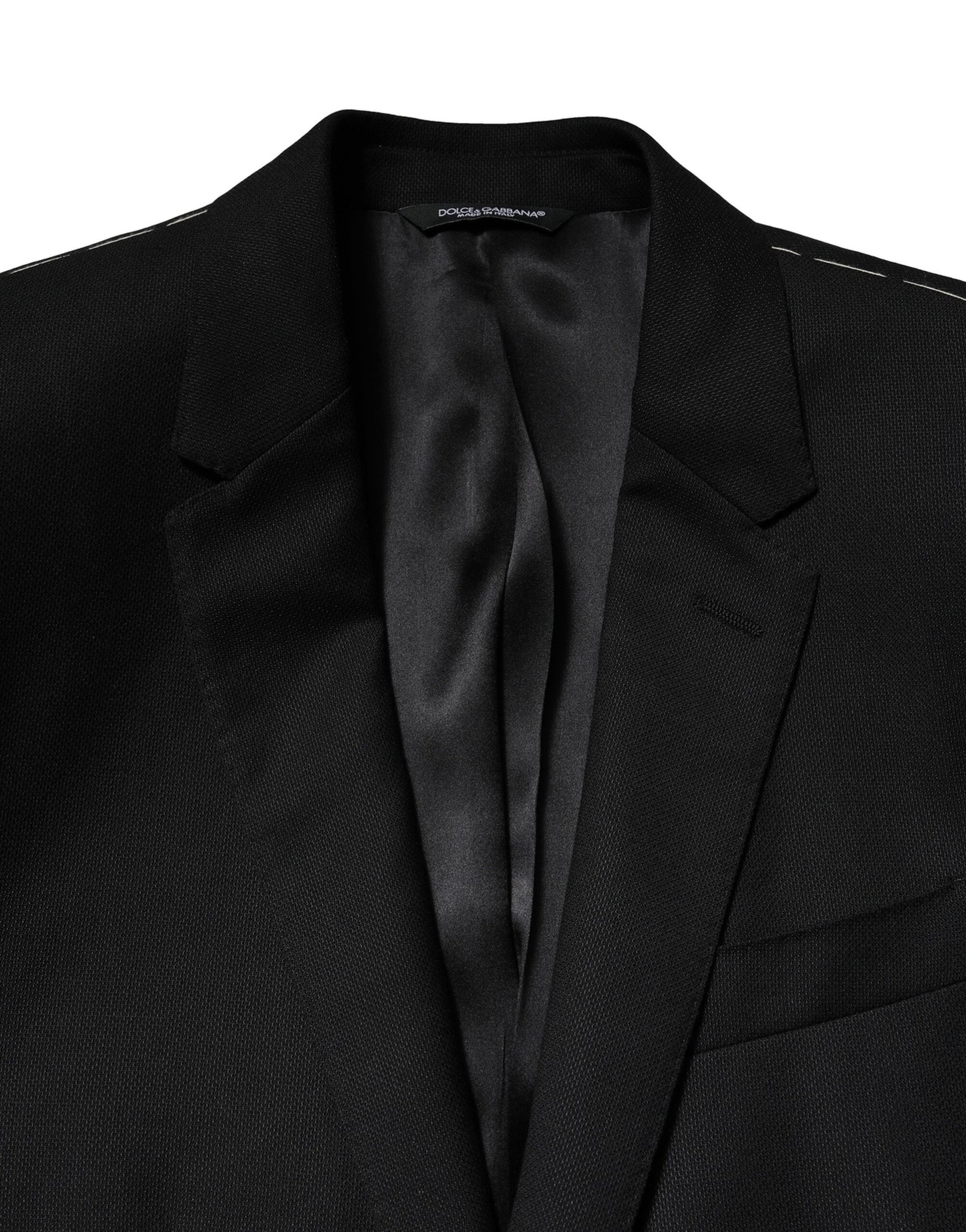 Blue MARTINI Wool Formal 2 Piece Suit