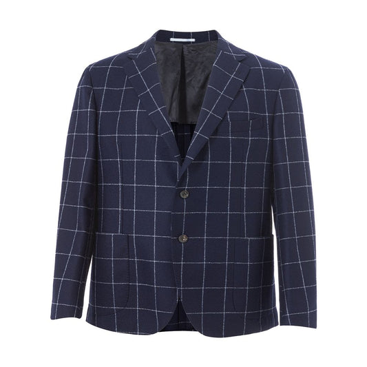 Blue Wool Blazer