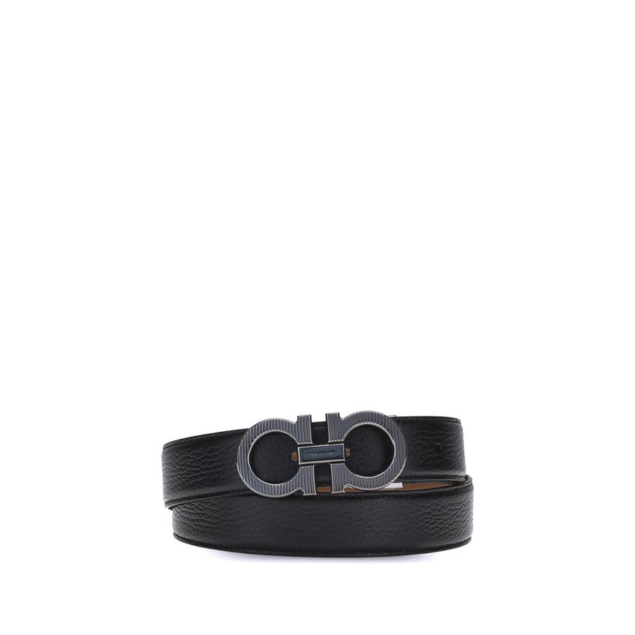Black Calf Leather Bos Taurus Regular Belt