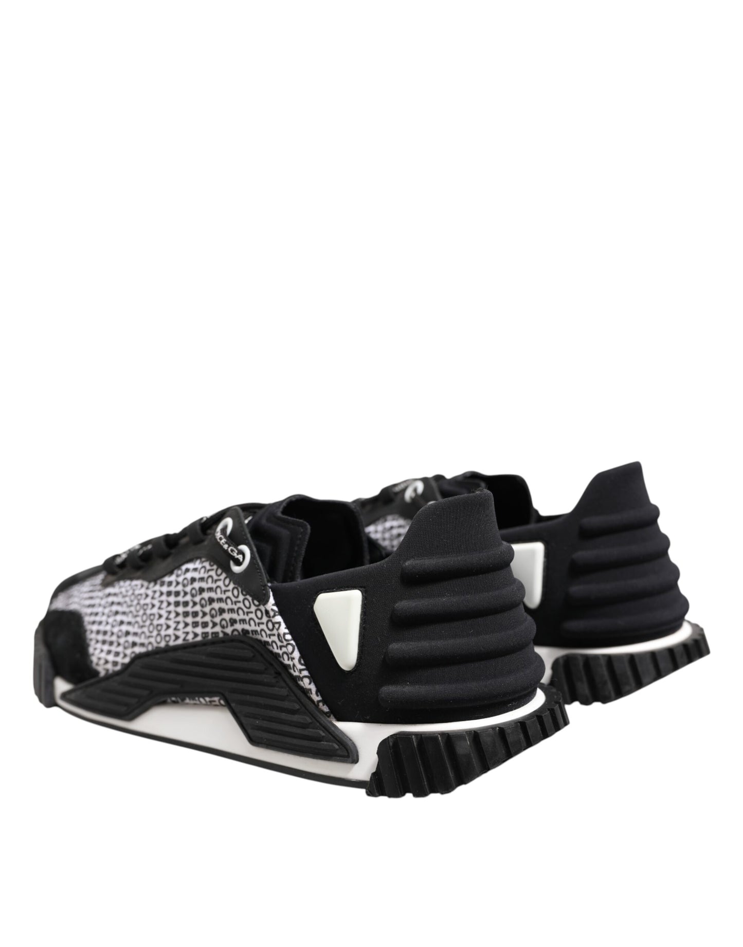 Black Logo Lace Up Low Top NS1 Sneakers Shoes