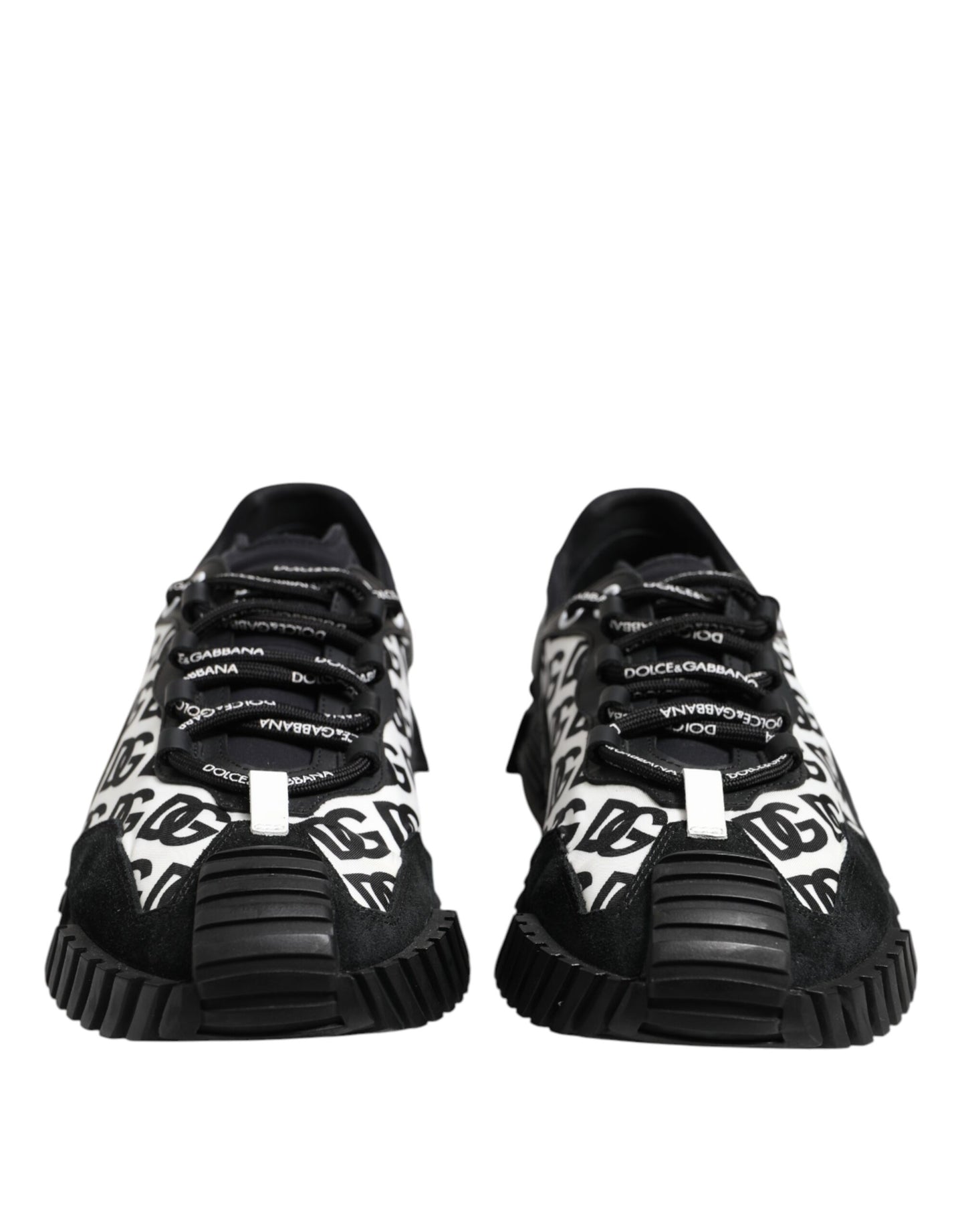 Black Logo Lace Up Low Top NS1 Sneakers Shoes