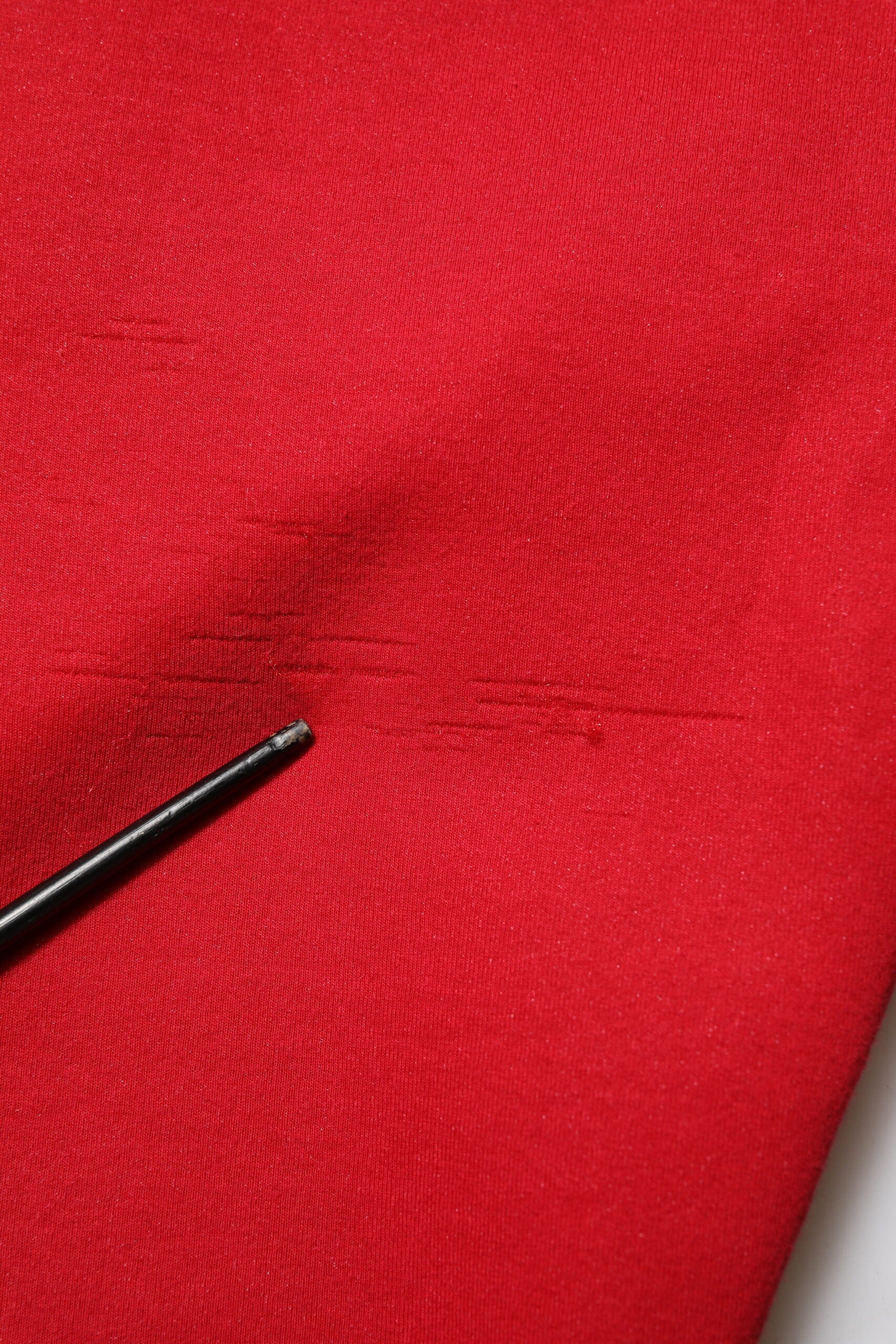 Red Cotton Logo Jogger Men Sweatpants Pants