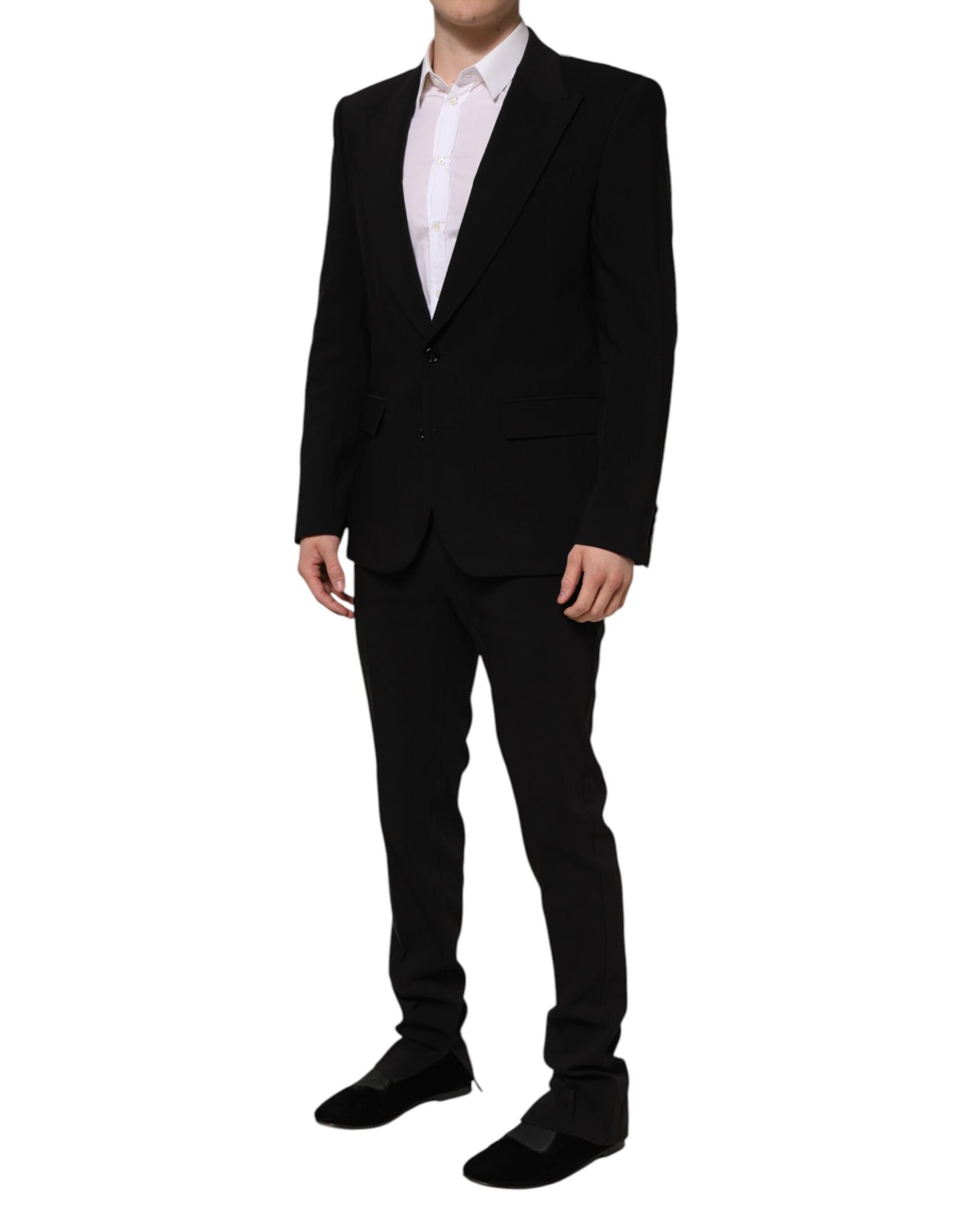 Black MARTINI Single Breasted 2 Piece Suit