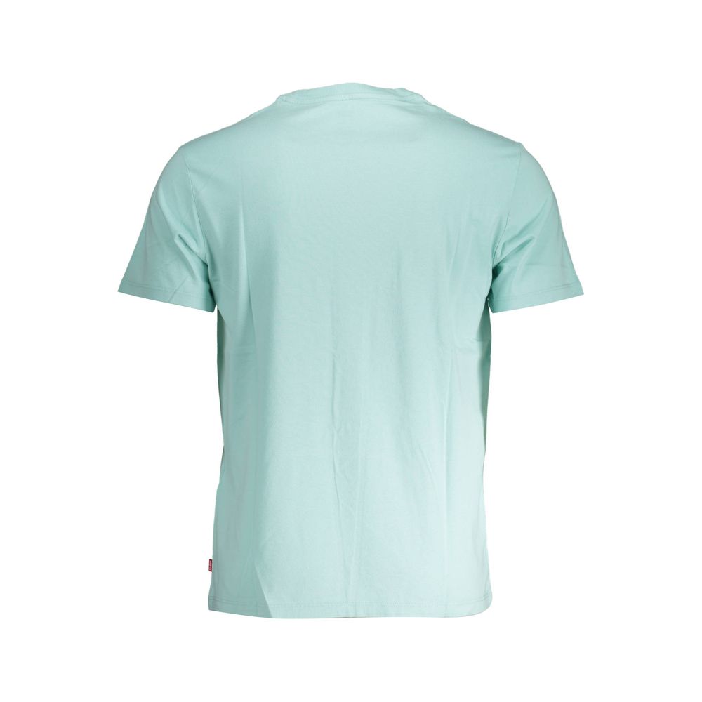 Azzurro Cotton Men T-Shirt