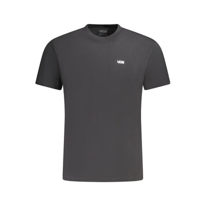 Black Cotton Men's T-Shirt