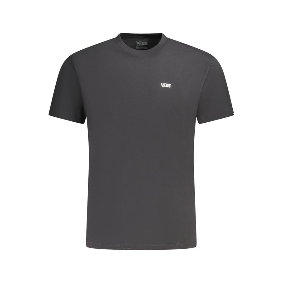 Black Cotton Men's T-Shirt