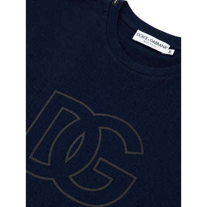 Blue Cotton T-Shirt