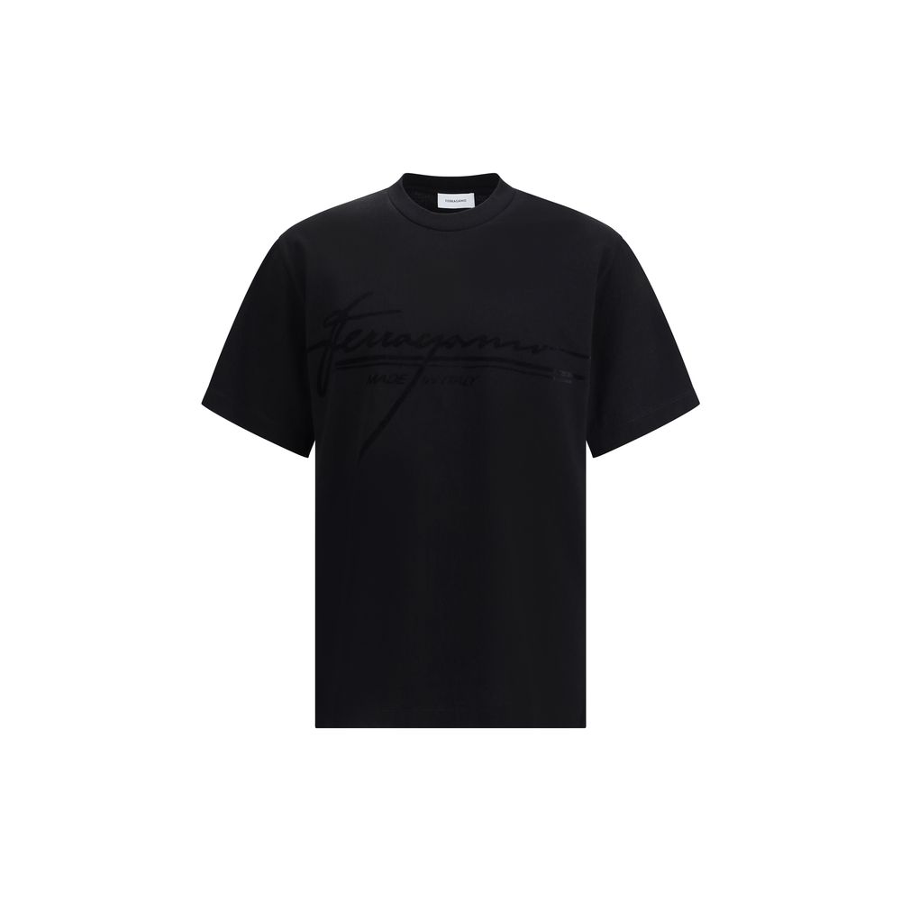 Black Cotton T-Shirt