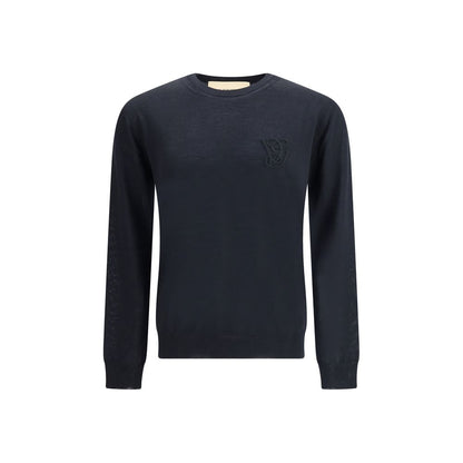 Black Fleece Wool Sweatshirt