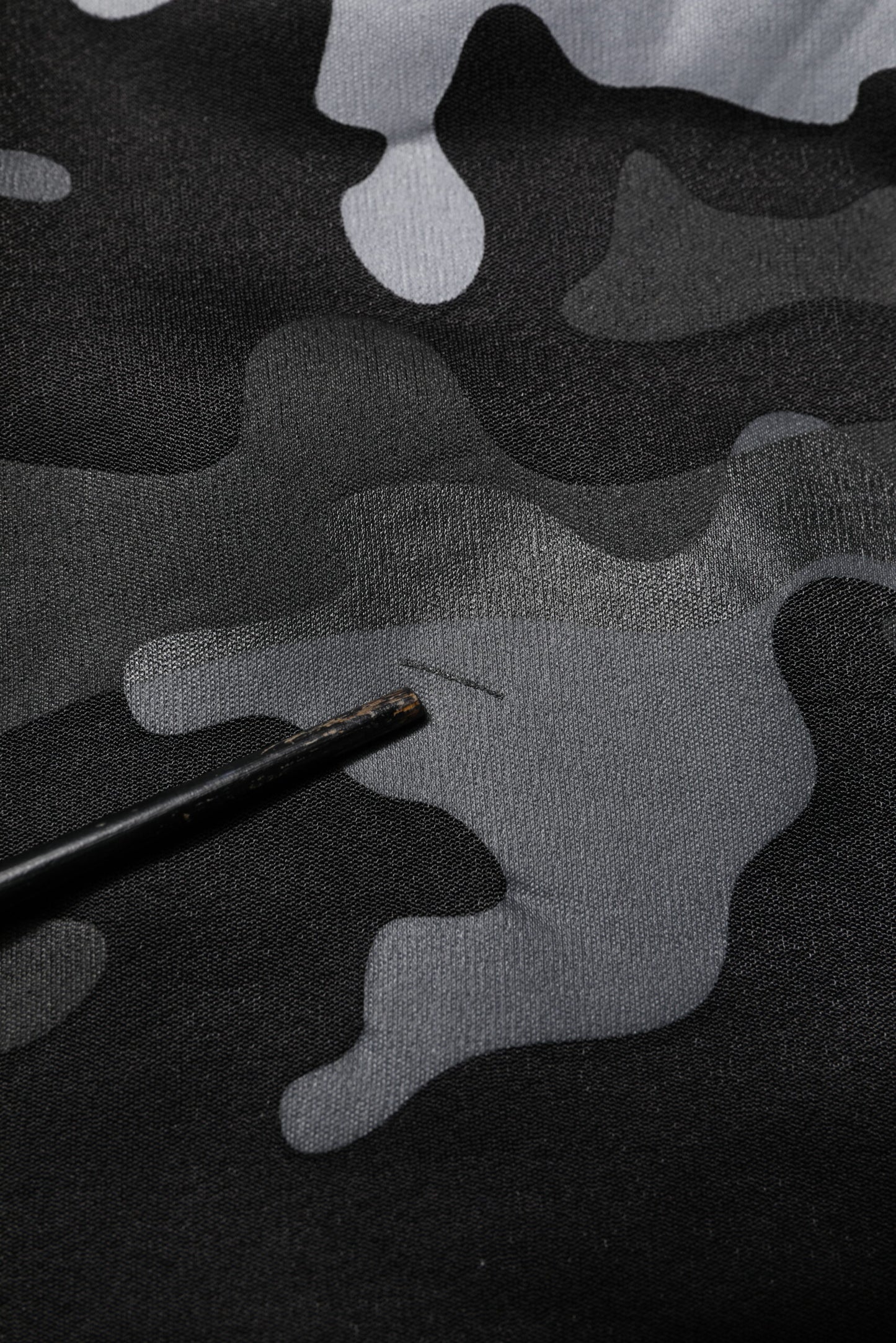 Black Camouflage Pullover Sweatshirt Sweater