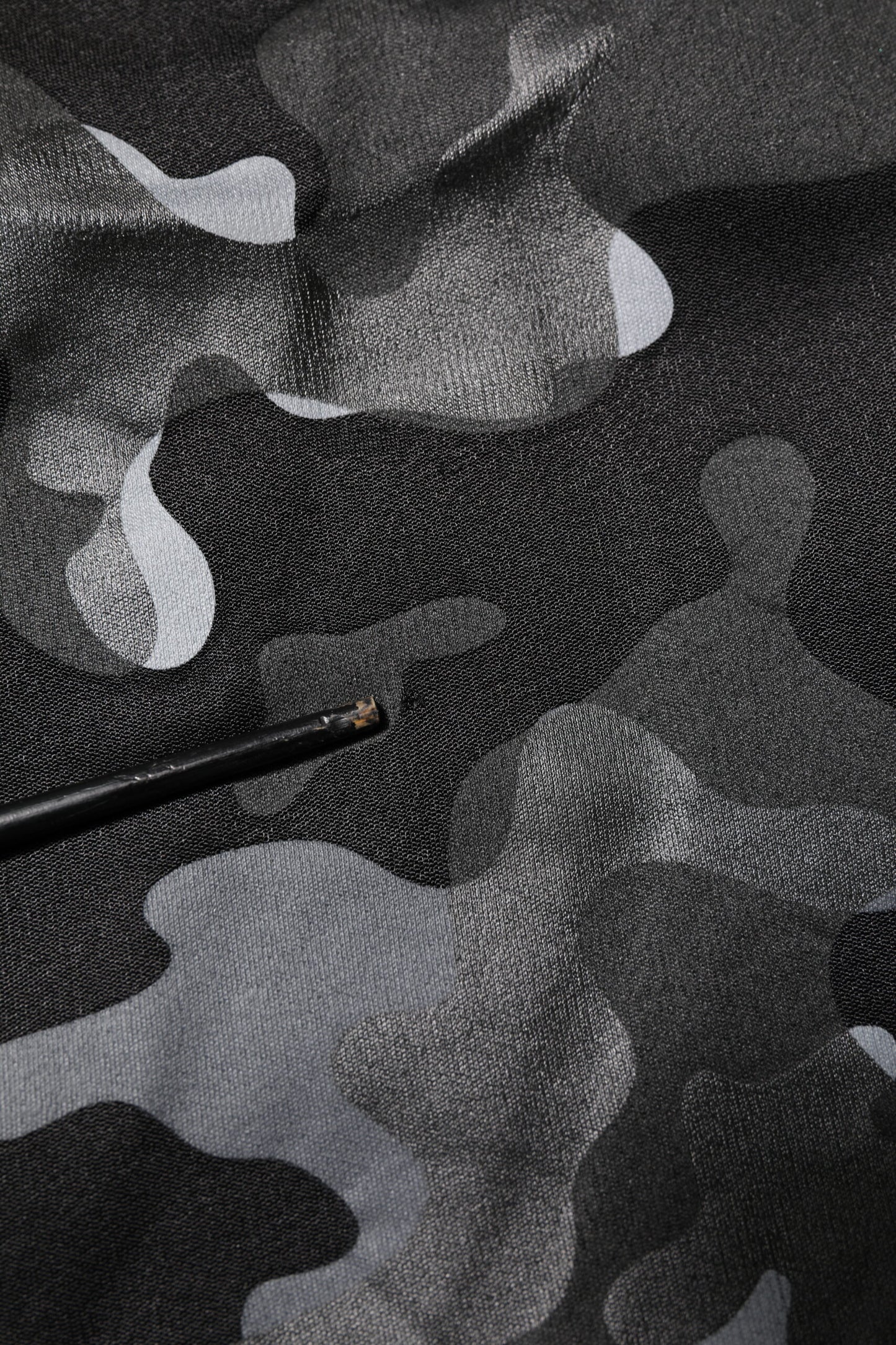 Black Camouflage Pullover Sweatshirt Sweater