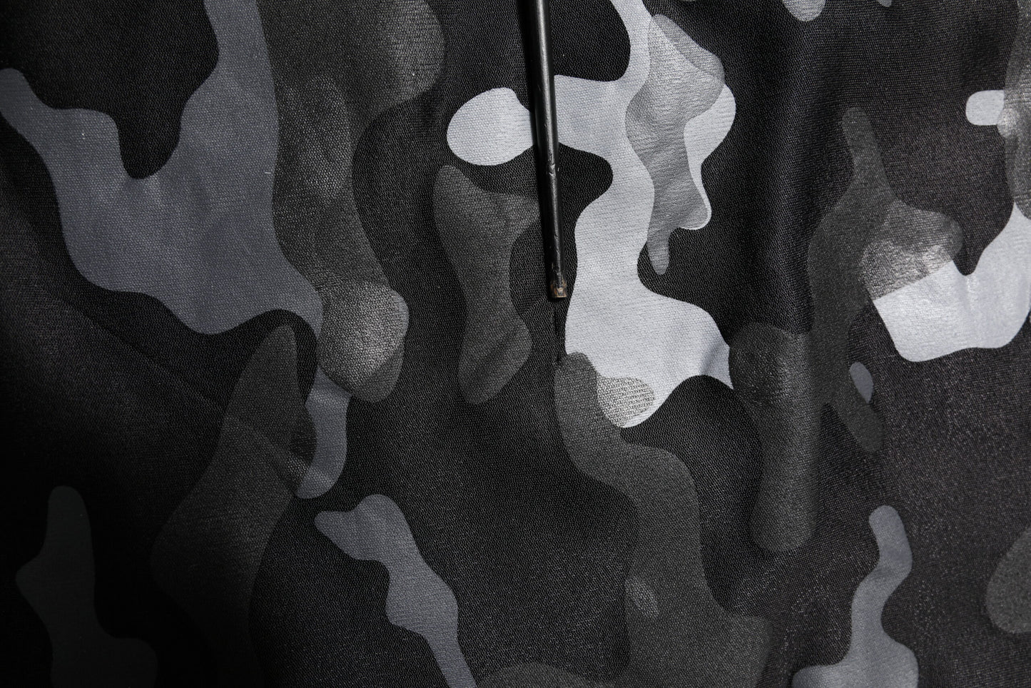 Black Camouflage Pullover Sweatshirt Sweater