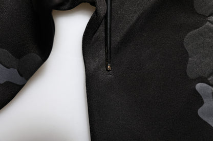 Black Camouflage Pullover Sweatshirt Sweater